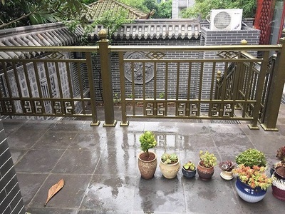 铝艺栏杆价格解析——以重庆大渡口区皇庭世家为例